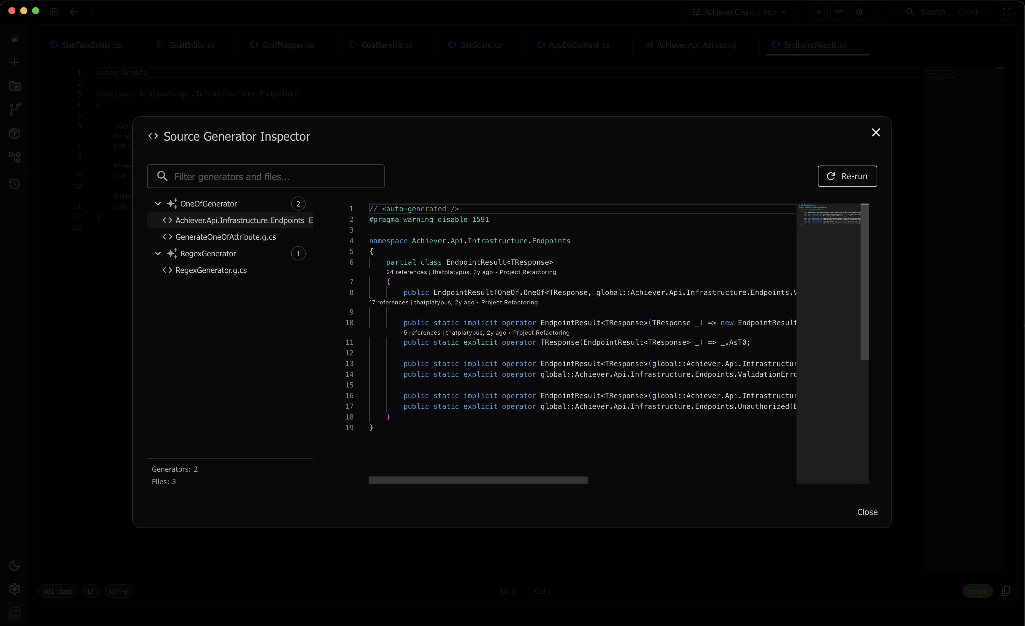 Horizon Code Analysis