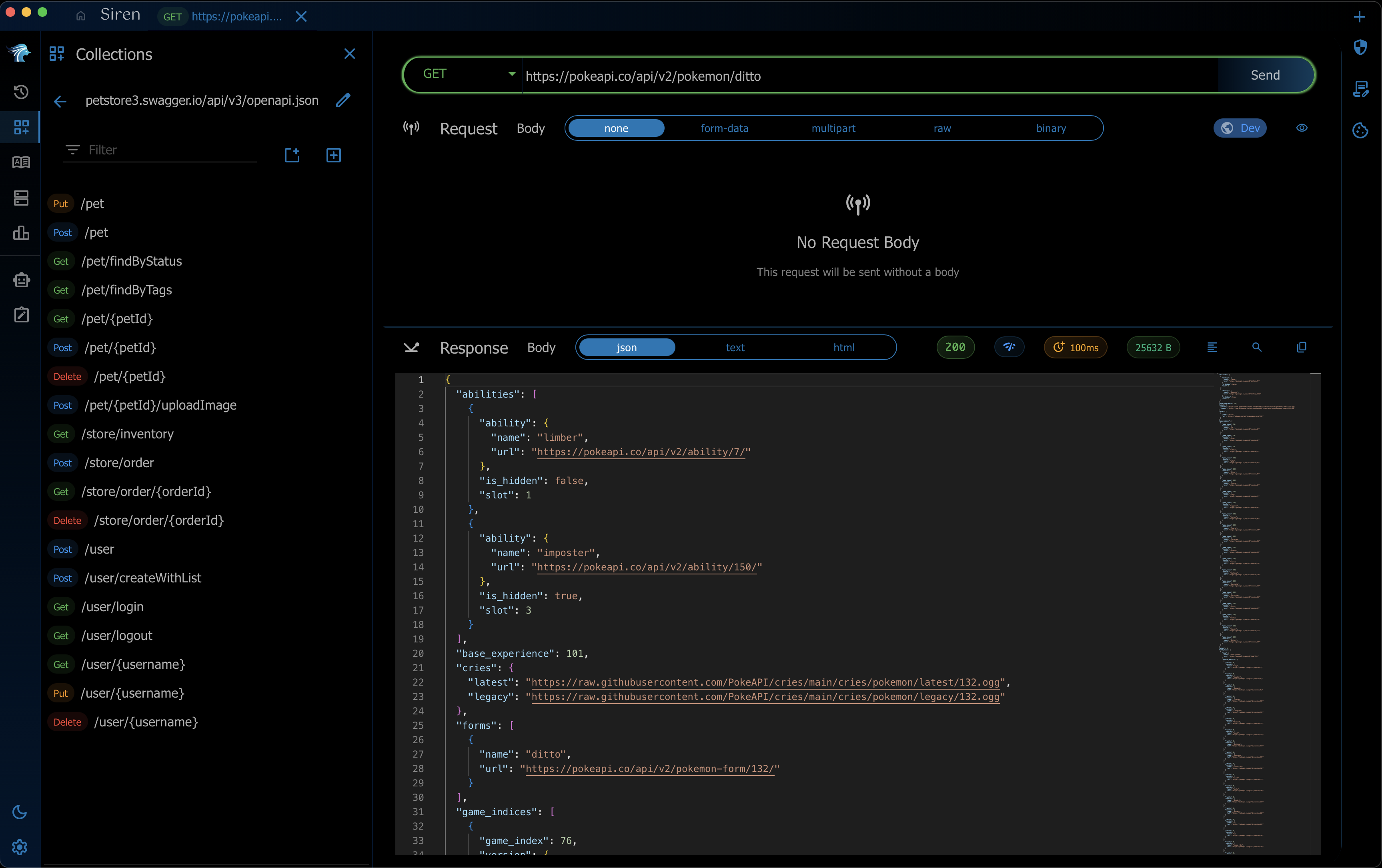 Siren - HTTP Client